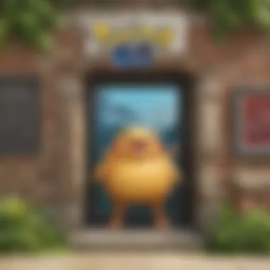 Login screen of Pokémon Go featuring Google account option