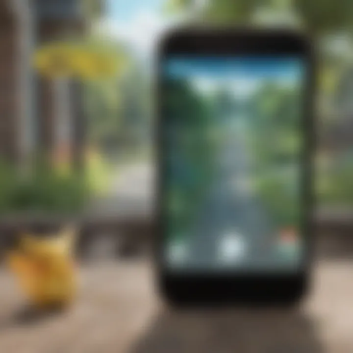Illustration of a seamless gaming experience in Pokémon Go