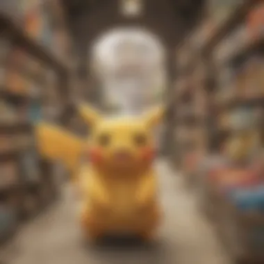 A visually appealing chart displaying market demand trends for Pokémon cards.