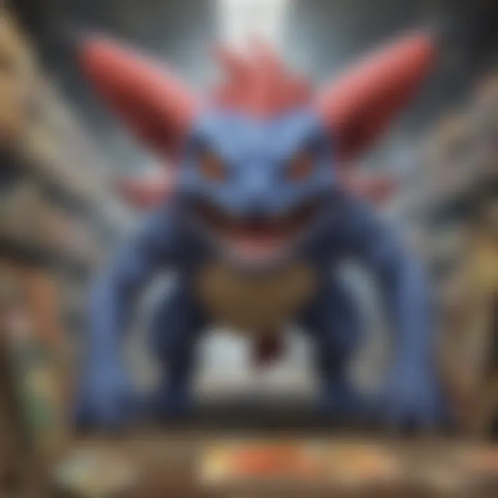 Trendy overview of Pokemon card market trends illustrated with graphs