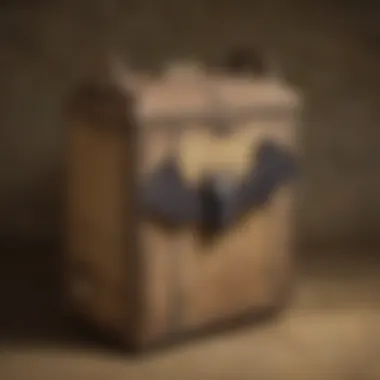 Creative visualization of a player unlocking hidden potentials with a big bat box