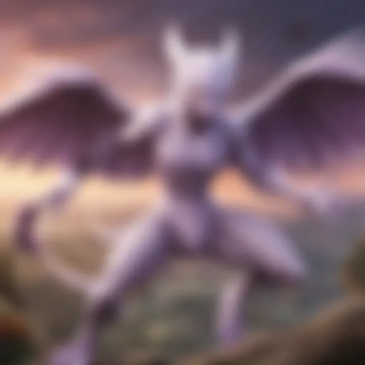 Psychic Battle - Mewtwo vs Legendary Birds