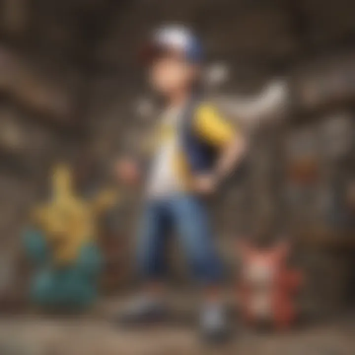 Imaginative portrayal of enhancing Pokemon experience through Band