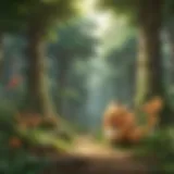 Mystical Pokemon Forest