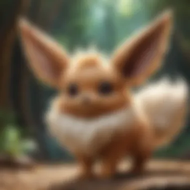 Ethereal Eevee Evolution - An Artistic Representation