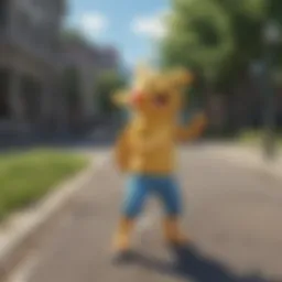 Virtual reality Pokemon Go spoofing