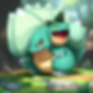 Venusaur in its Natural Setting A vibrant depiction of Venusaur in its natural habitat, highlighting its connection to nature.
