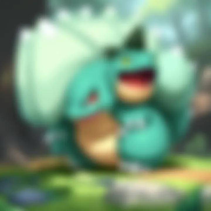 Venusaur in its Natural Setting A vibrant depiction of Venusaur in its natural habitat, highlighting its connection to nature.