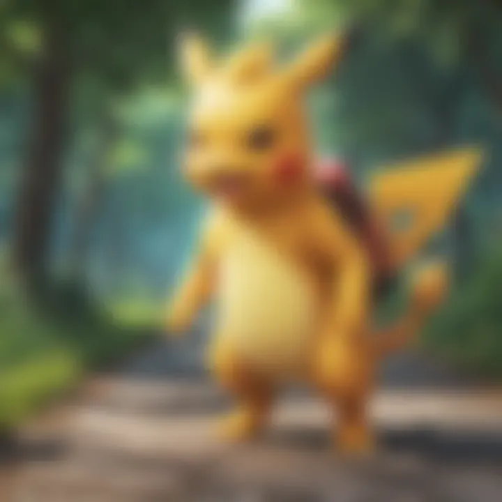 Vibrant Pokemon Go Community Illustration