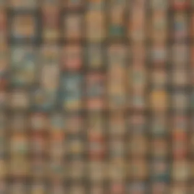 A collection of vintage Pokemon blister packs arranged aesthetically