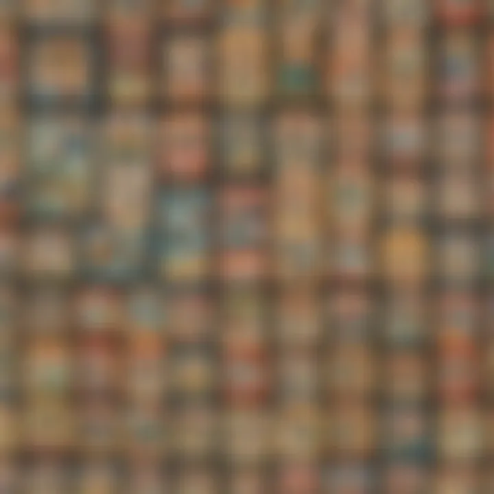 A collection of vintage Pokemon blister packs arranged aesthetically