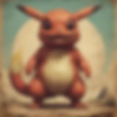 Nostalgic Collection of Vintage Pokémon Posters A nostalgic collection of various vintage Pokémon posters