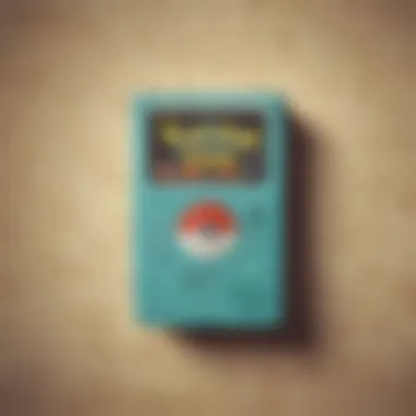 Vintage Pokemon Game Cartridge