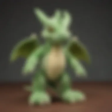 Vintage Scyther Plush Collectible Display Vintage Scyther Plush Collectible Display