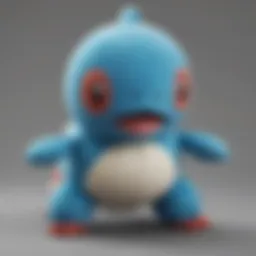 Majestic Wailmer Plush Toy on Display