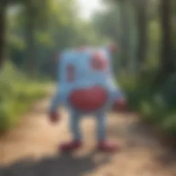 Pokémon GO Plus device showcased on a table