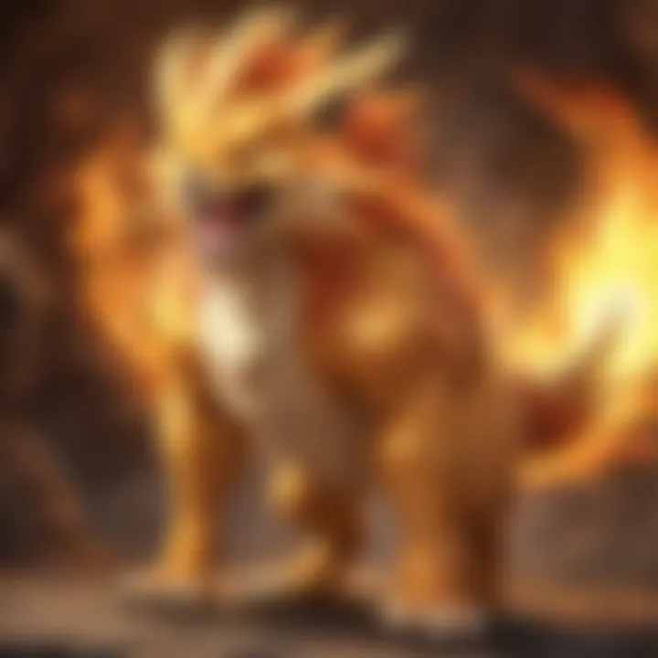 Blazing Pyroar Pokemon card